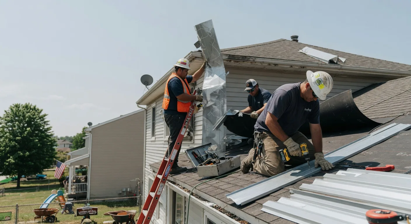 Metal Roof Repair in Hillsboro, IA